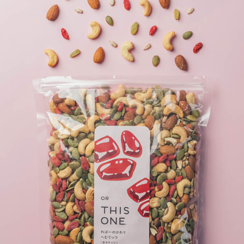 ればーのかわり へむてっつ 鉄分ナッツ ドライフルーツとナッツの専門店 上野アメ横 小島屋