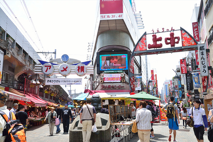 ❻アメ横センタービルY字路
