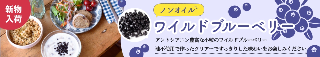 ノンオイル・ワイルドブルーベリー