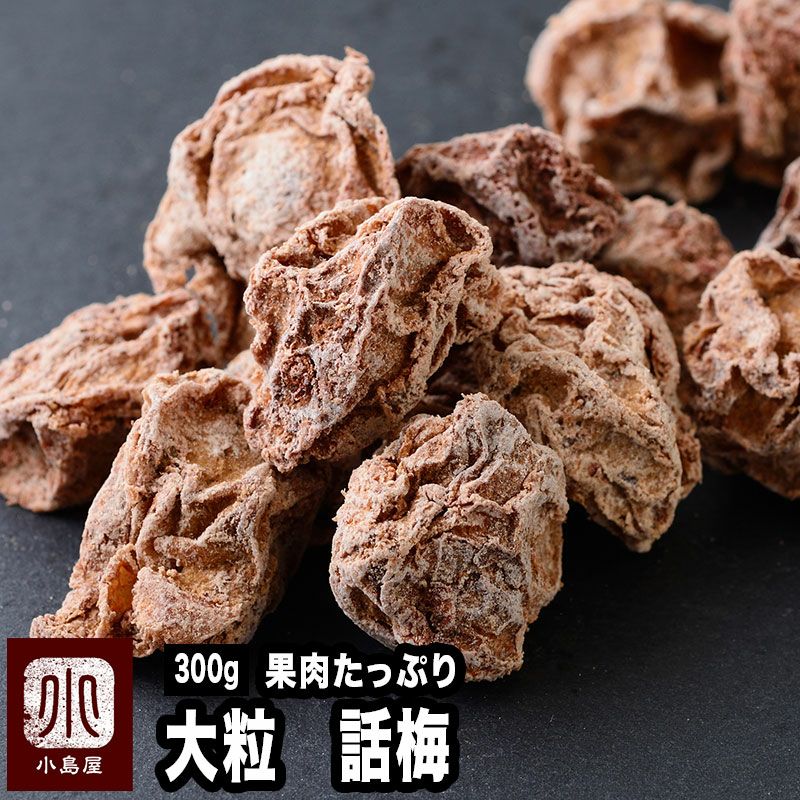 話梅 大粒のお試し通販 ドライフルーツの専門店小島屋