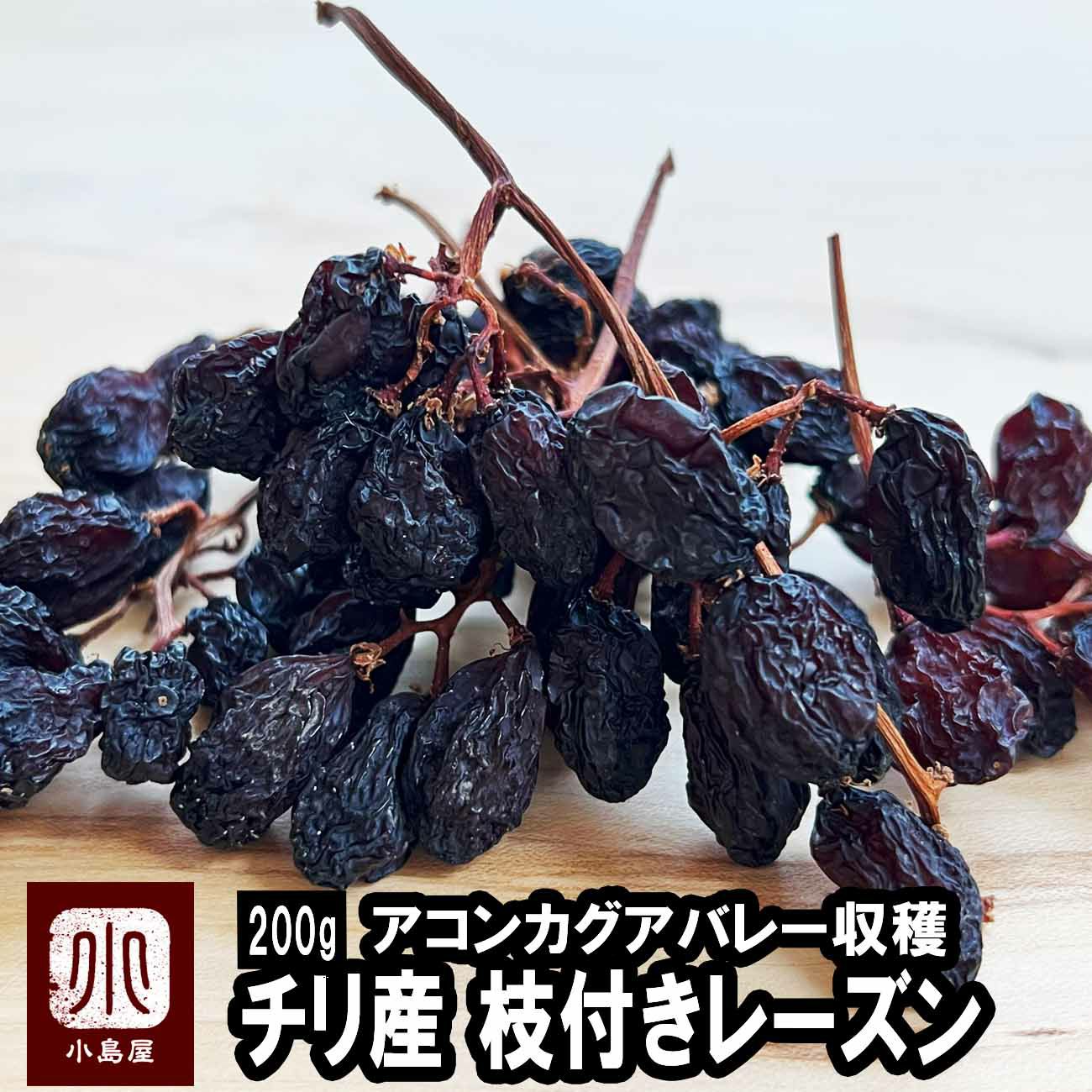 枝付きレーズン[チリ産]《200g》